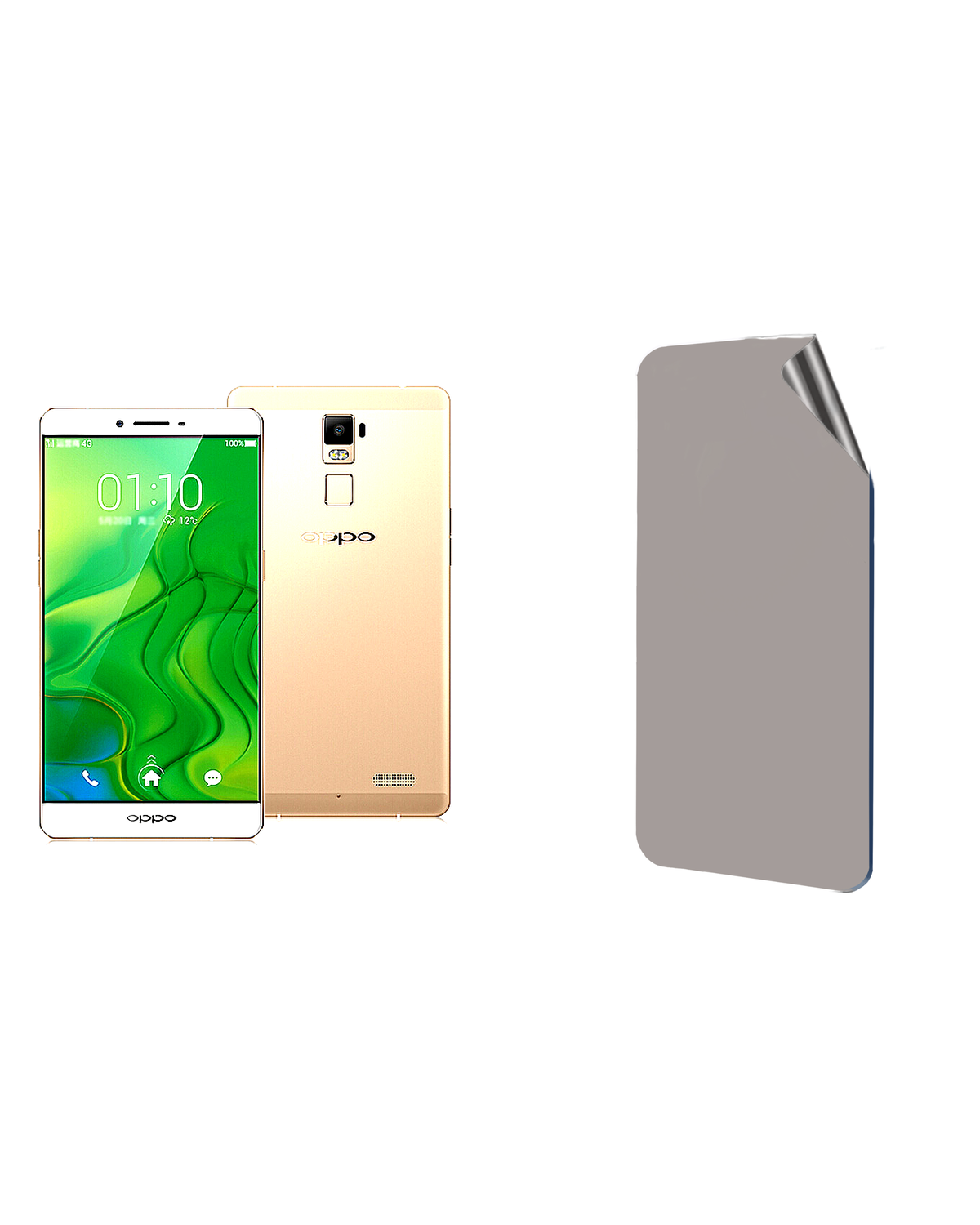 Oppo R7 Uyumlu Matte Esnek Ekran Kırılmaz Cam Ekran Koruyucu Film 8684609326802