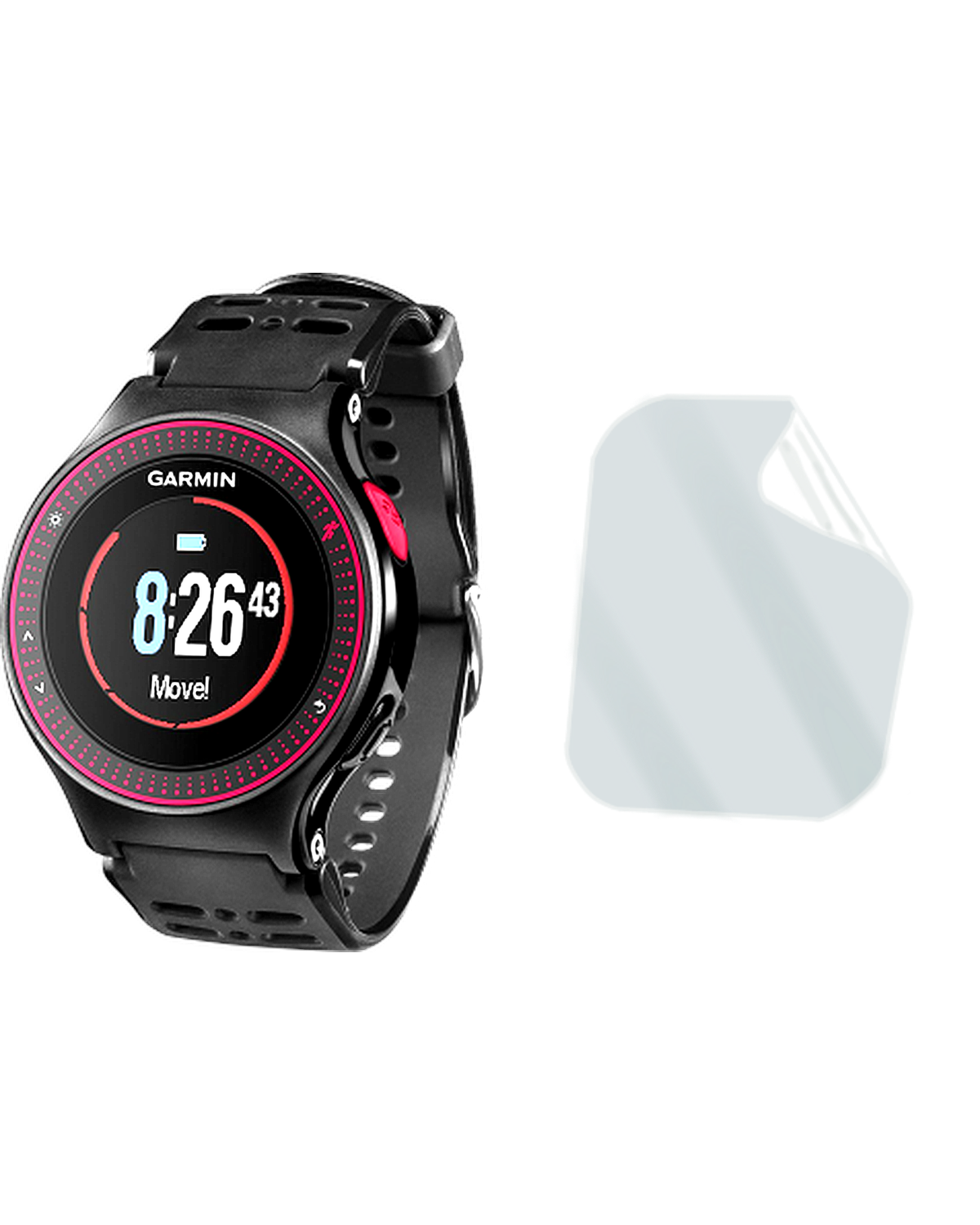 Garmin Fprerunner 225 Saat Uyumlu Uv Nano Kırılmaz Cam Ekran Koruyucu Film 8684609288834