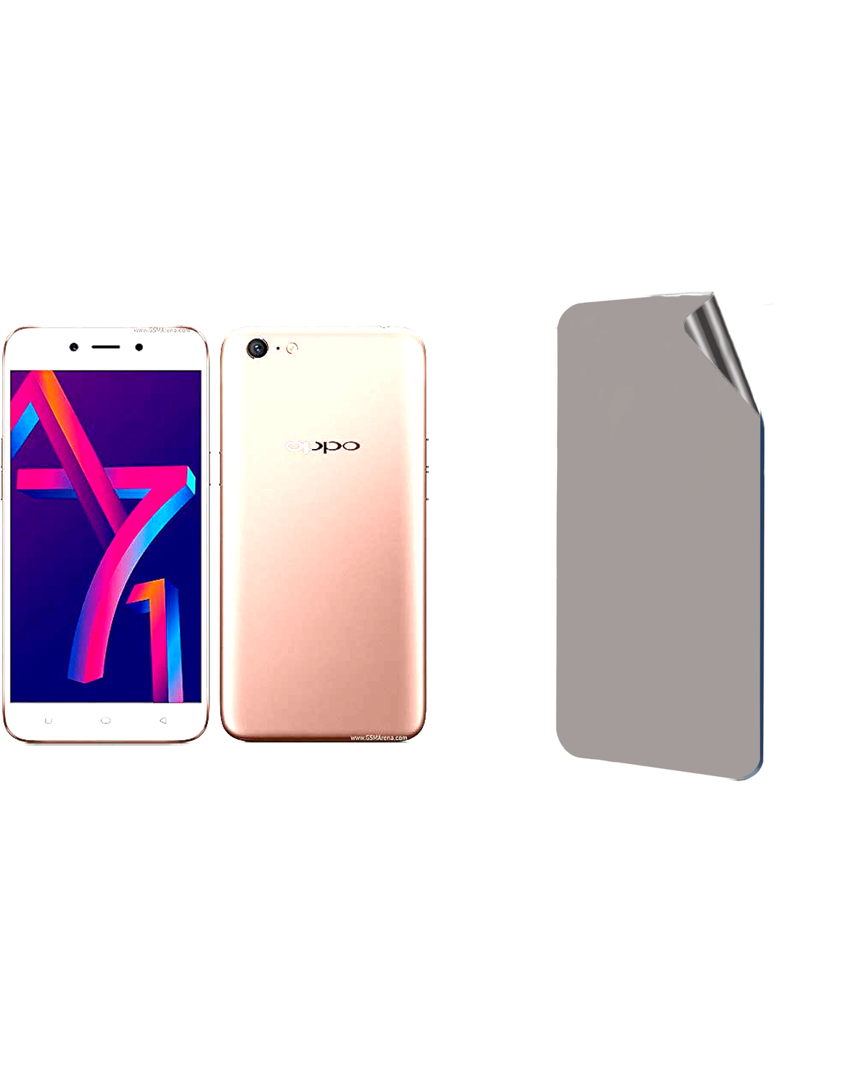 Oppo A71 Uyumlu Matte Esnek Ekran Kırılmaz Cam Ekran Koruyucu Film 8684609327038