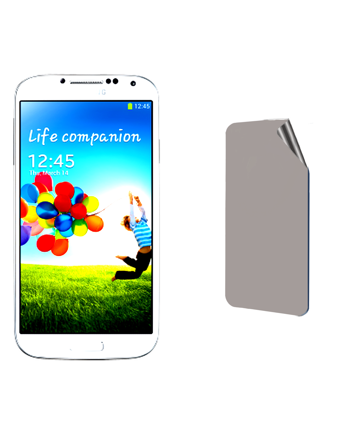 Samsung Galaxy S4 Uyumlu Matte Esnek Ekran Kırılmaz Cam Ekran Koruyucu Film 8684609317183