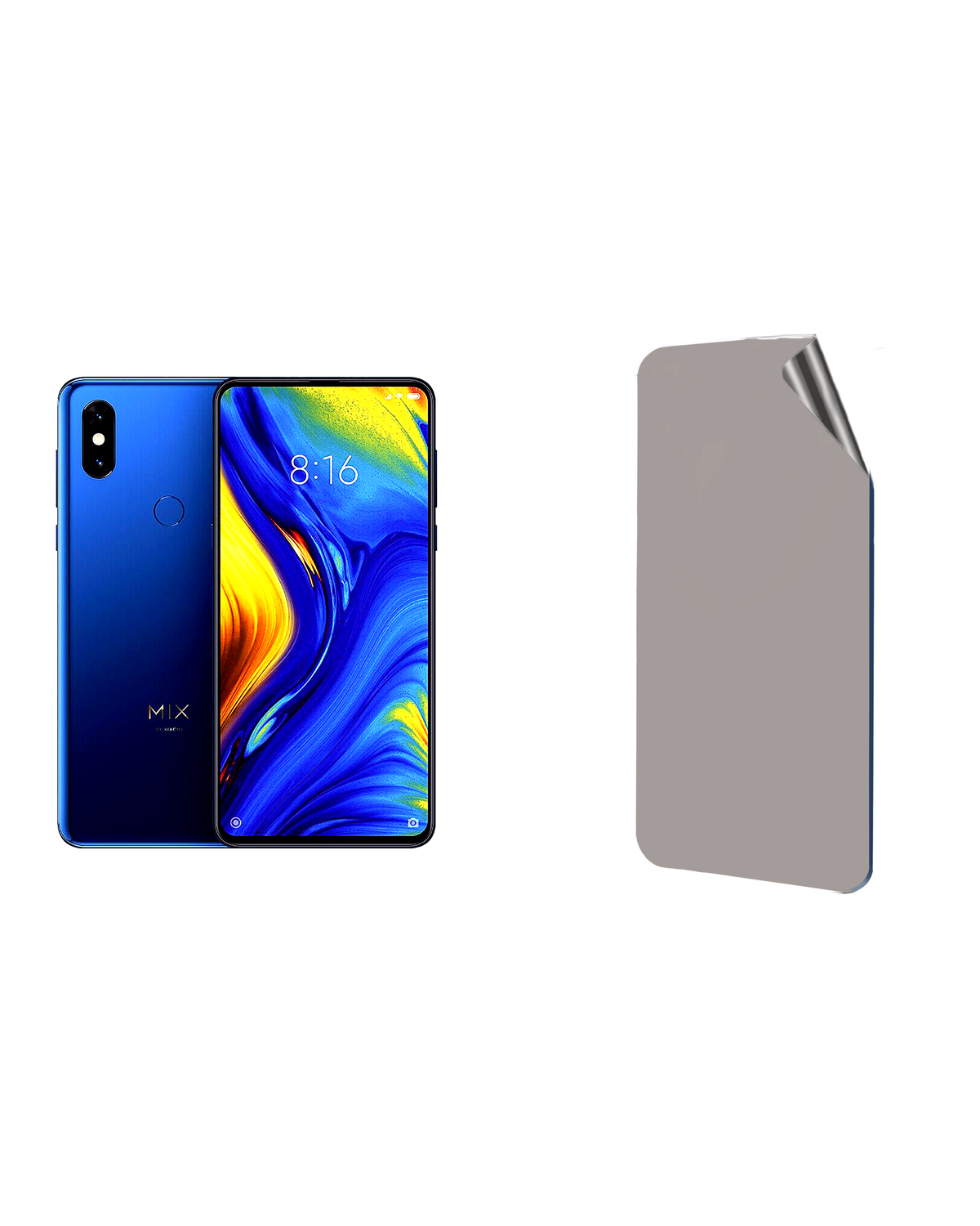 Xiaomi Mix 3 5G Uyumlu Hayalet Ekran Kırılmaz Cam Ekran Koruyucu Film 8684609381177