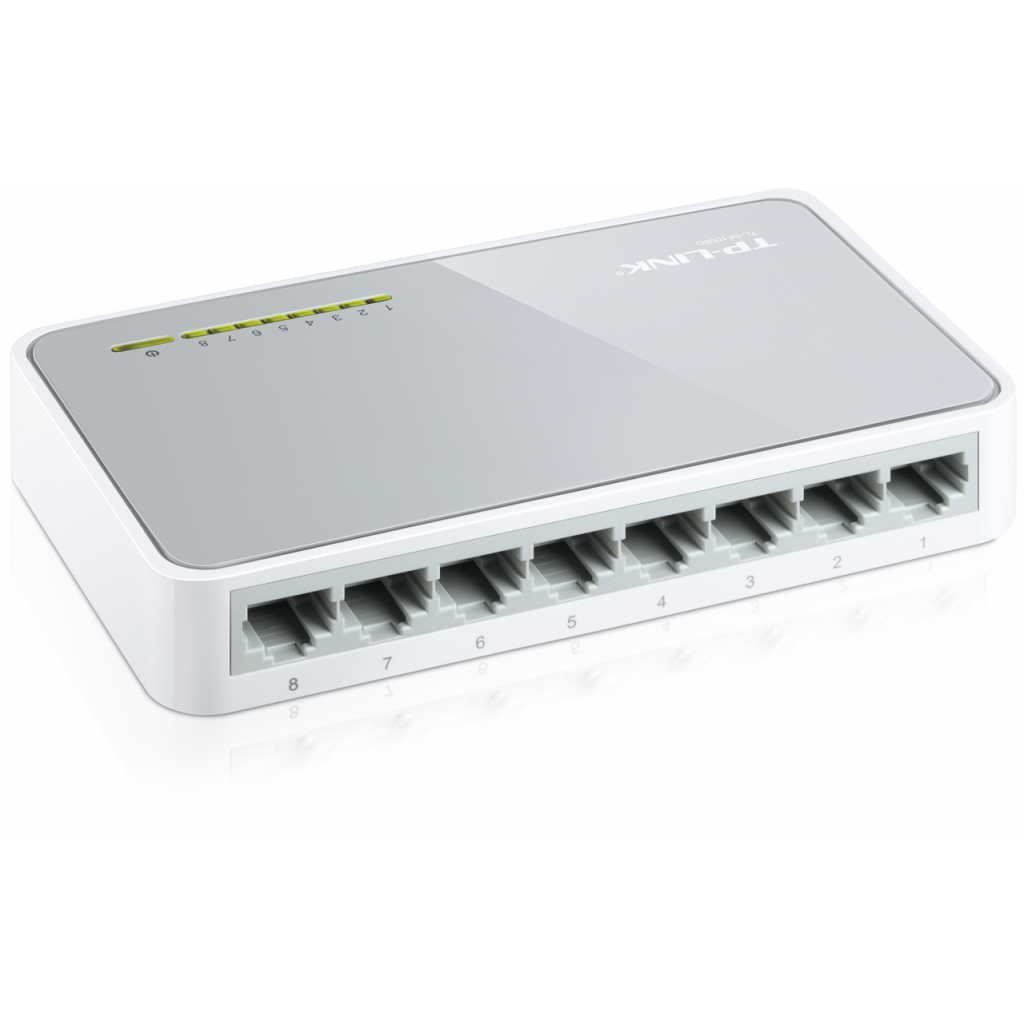 Tp-Lınk Omada Tl-Sf1008D, 8 Port, Megabit, Yönetilemez, Masaüstü Switch