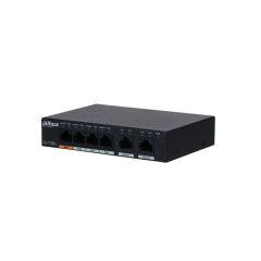 Dahua Pfs3006-4gt-60-V2, 6 Port, Gigabit, 4 Port Poe, 60w, Yönetilemez, Masaüstü Switch