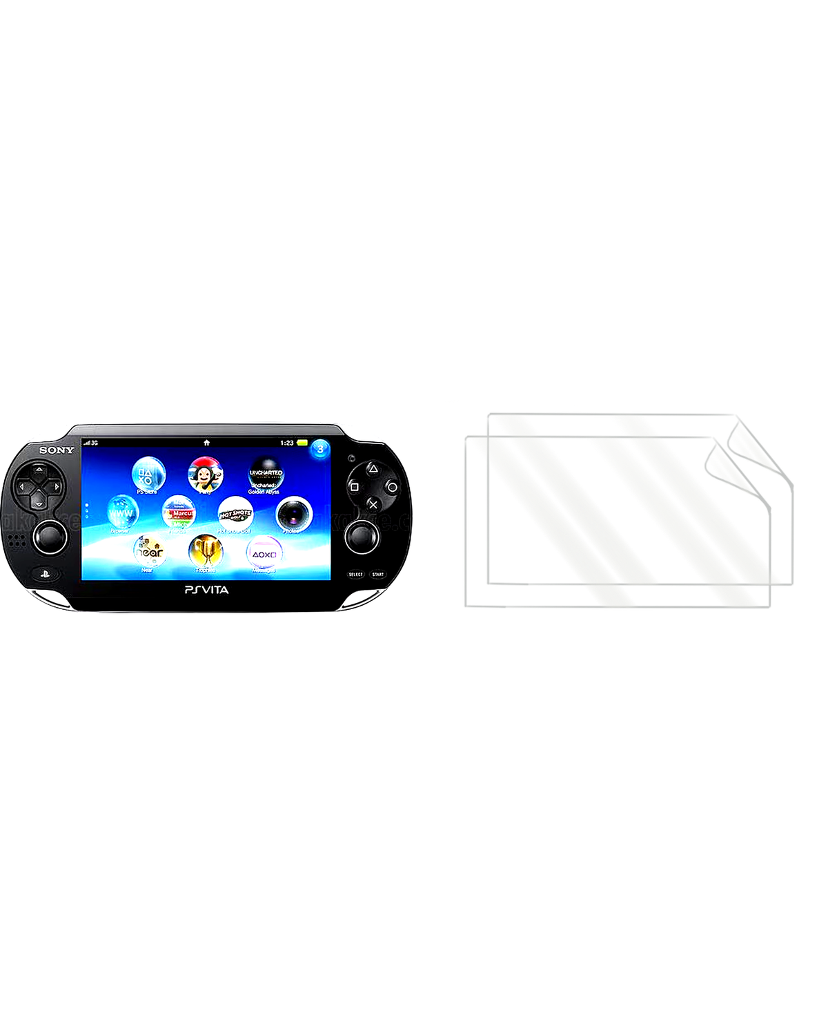 Sony PS Vita Oyun Konsolu Uyumlu Uv Nano Kırılmaz Cam Ekran Koruyucu Film 8684609279559