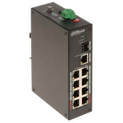 Dahua Pfs3110-8et-96-V2 8fe Poe Port (8xpoe 96w)  1ge Uplink, 1ge Sfp Yönetilemez Switch