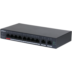 Dahua Cs4010-8Et-110, 8 Port, Megabit, 8 Port Poe, 110W, +2 Port Uplink, Cloud Yönetilebilir, Switch