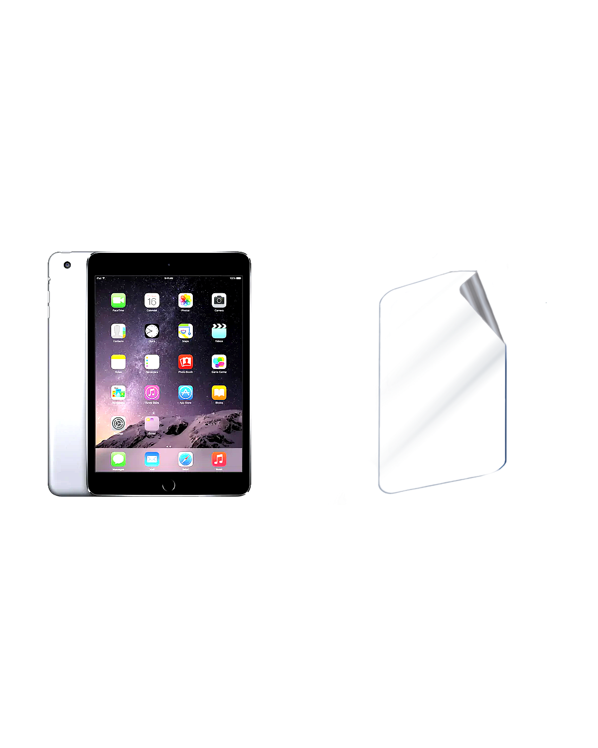 Apple İPad 1 Wifi Tablet Uyumlu Hydrojel Esnek Kırılmaz Cam Ekran Koruyucu Film 8684609222715