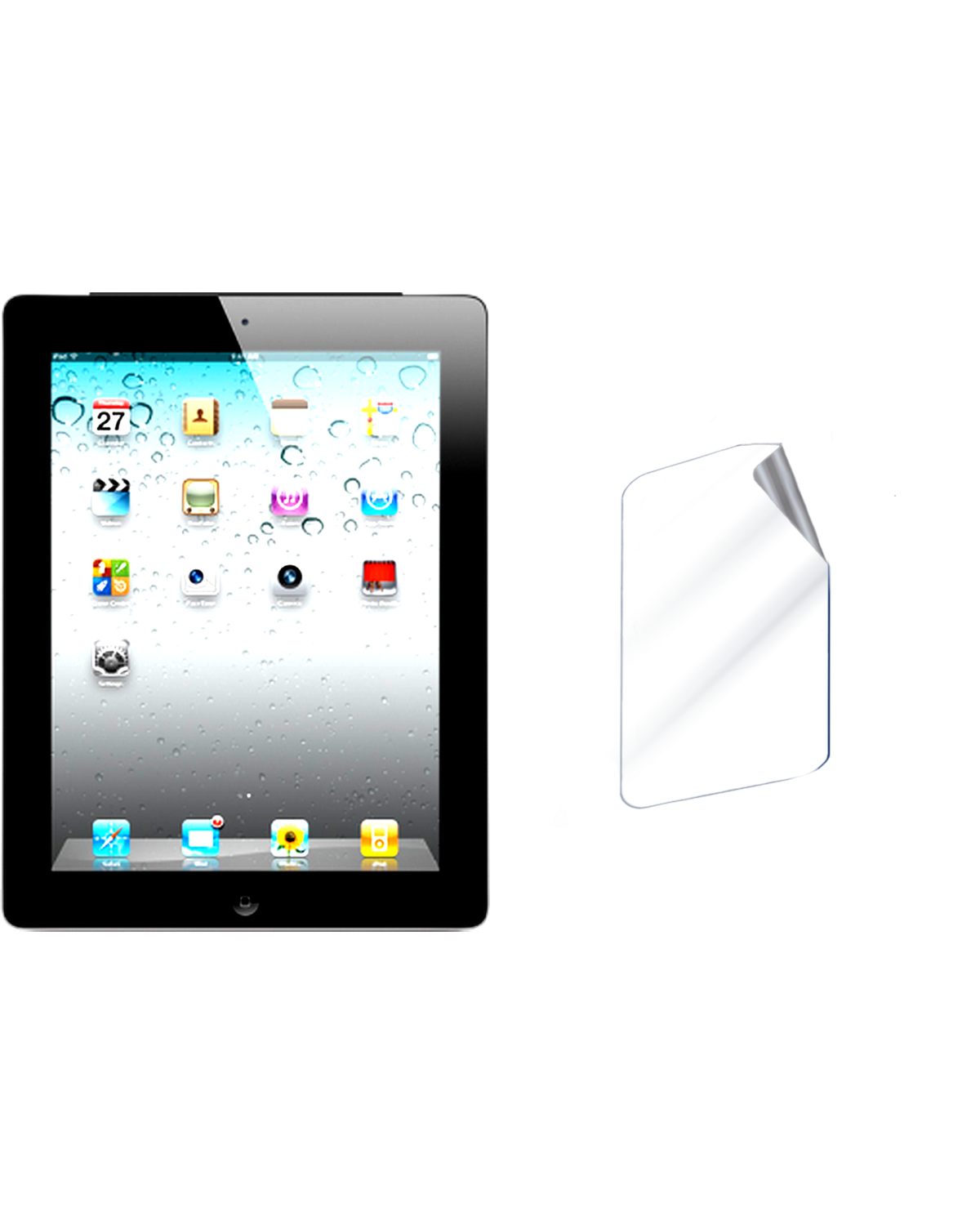 Apple İPad 2 Tablet Uyumlu Hydrojel Esnek Kırılmaz Cam Ekran Koruyucu Film 8684609222890