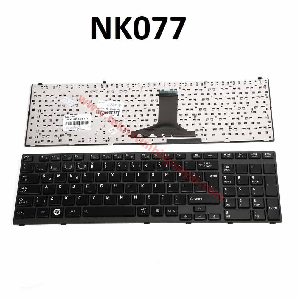 Toshiba Satellite P750, P750d, P755, P755d Klavye Siyah Adaptasyonlu