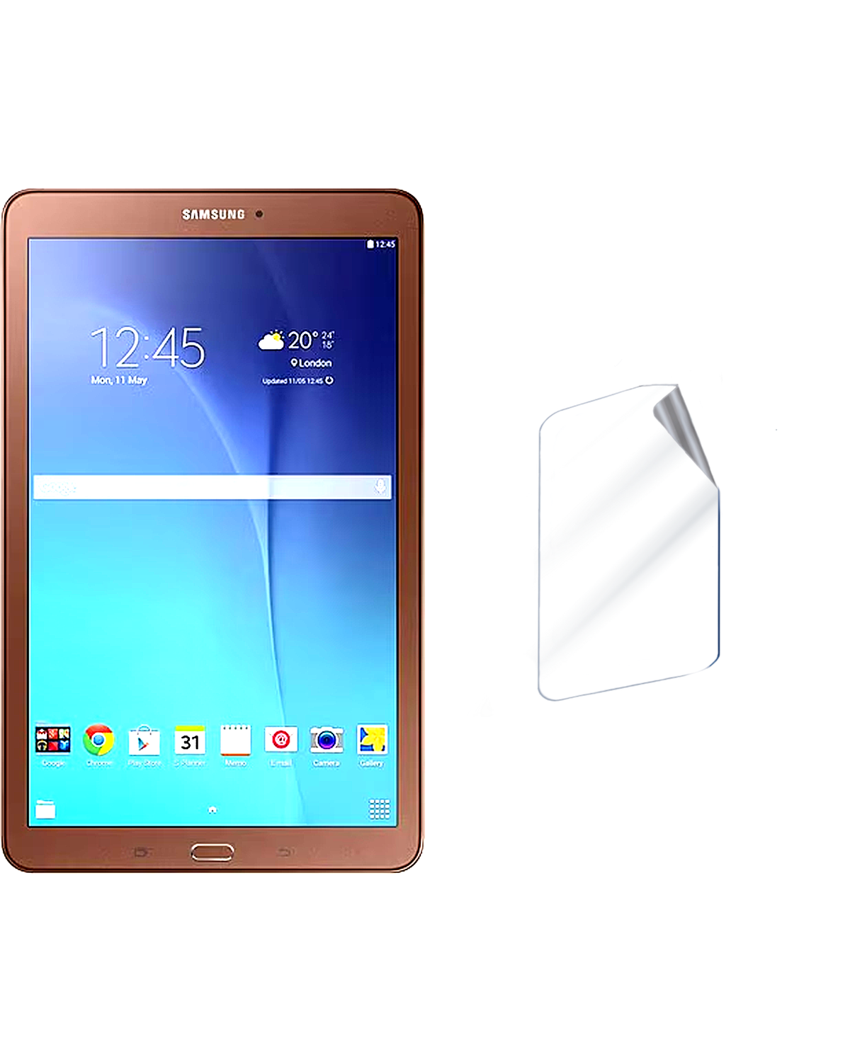 Samsung Galaxy Tab E Tablet Uyumlu Hydrojel Esnek Kırılmaz Cam Ekran Koruyucu Film 8684609223101