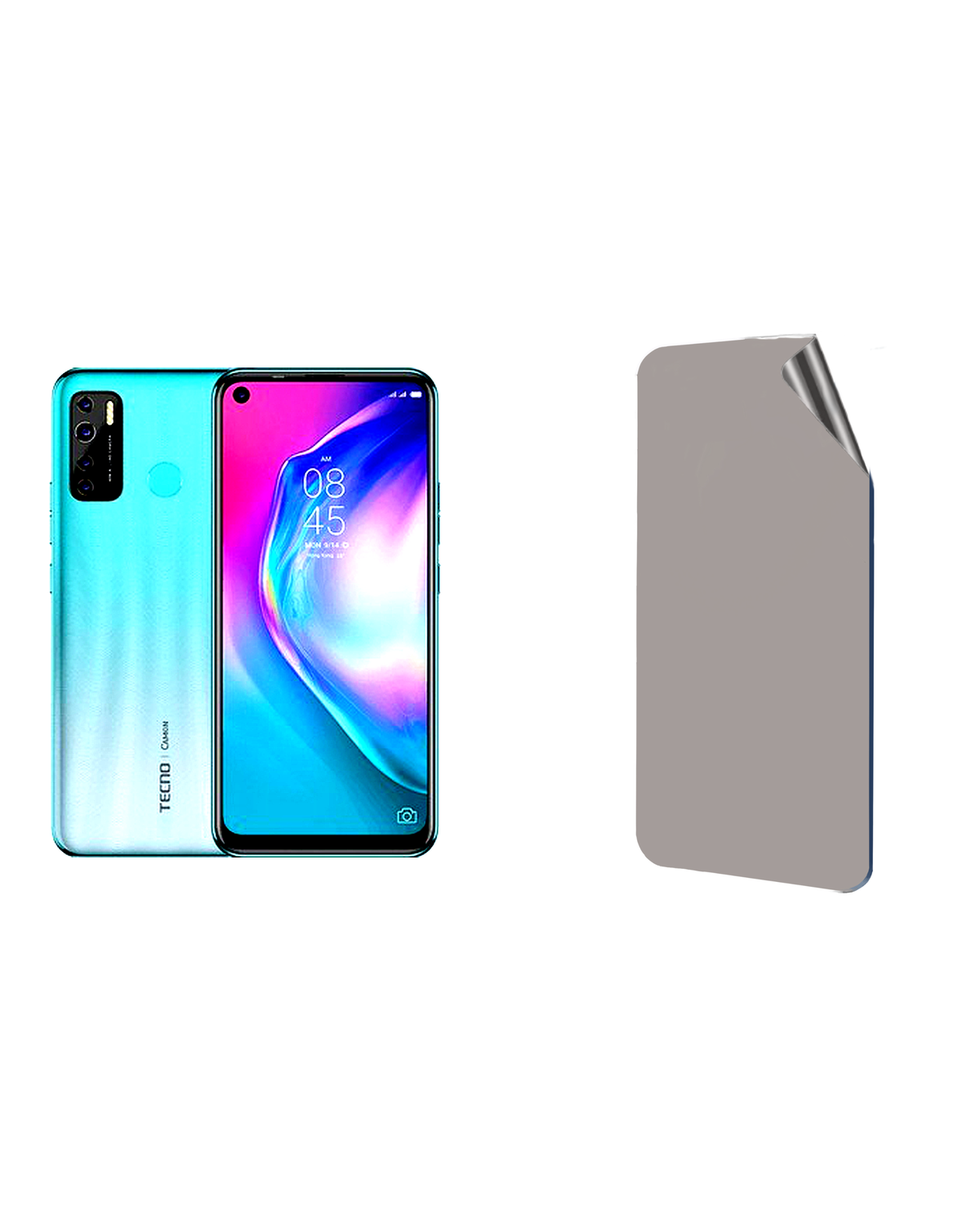 Tecno Camon 16 S Uyumlu Matte Esnek Ekran Kırılmaz Cam Ekran Koruyucu Film 8684609338256