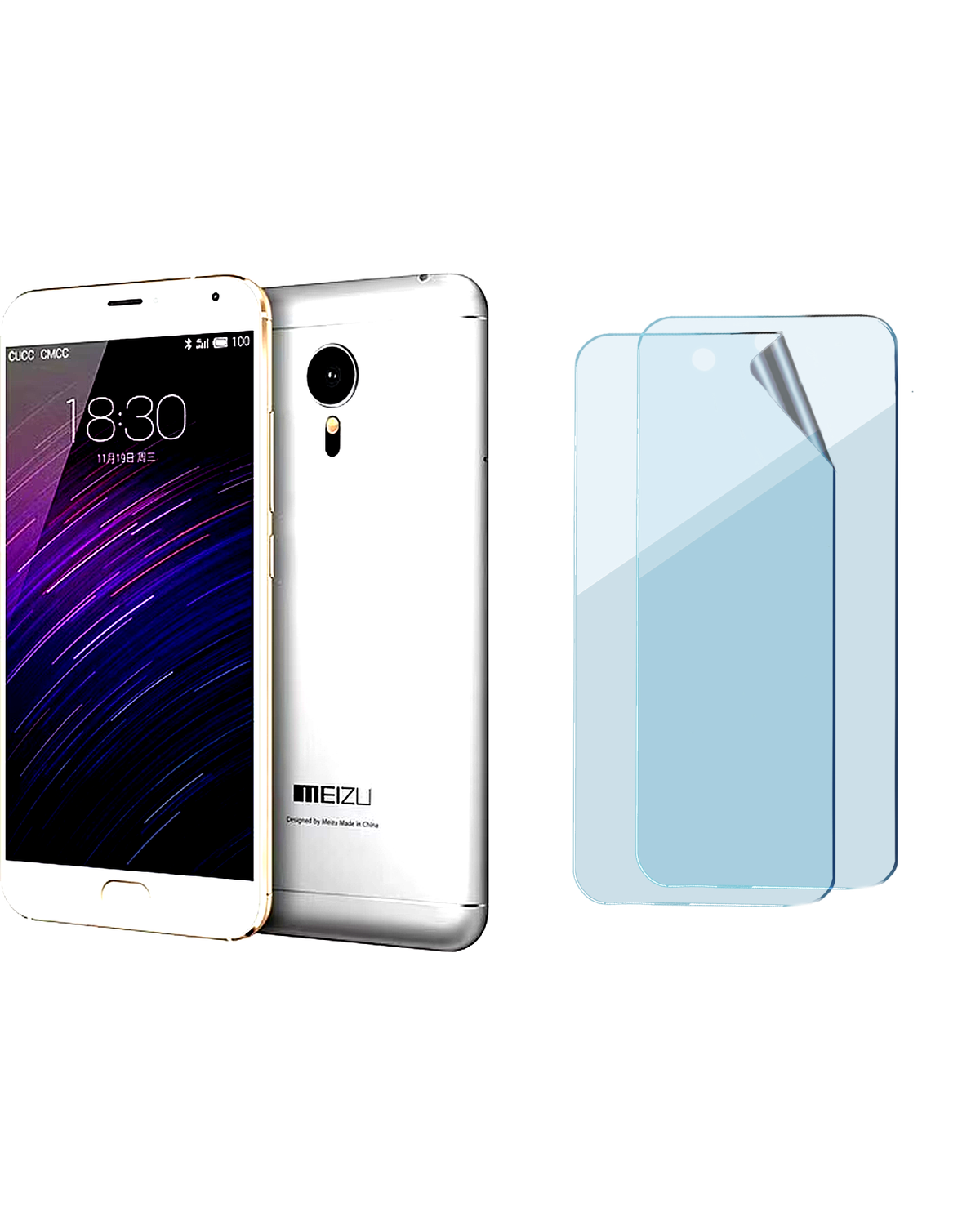 Meizu MX5 Uyumlu Hydrojel Esnek Kırılmaz Cam Ekran Koruyucu Film 8684609203172