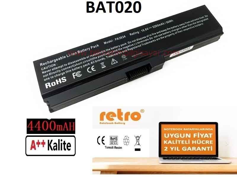 Toshiba Satellite C660 2tk Psc1qe Batarya Pil