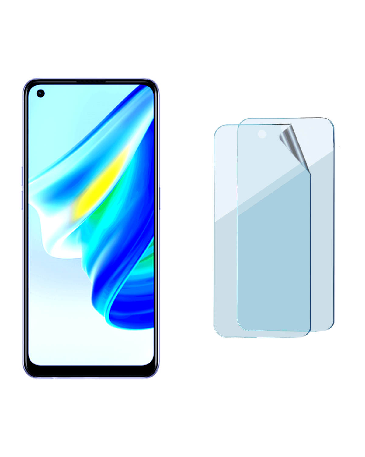 Oppo Reno 6 Lite Uyumlu Hydrojel Esnek Kırılmaz Cam Ekran Koruyucu Film 8684609183580