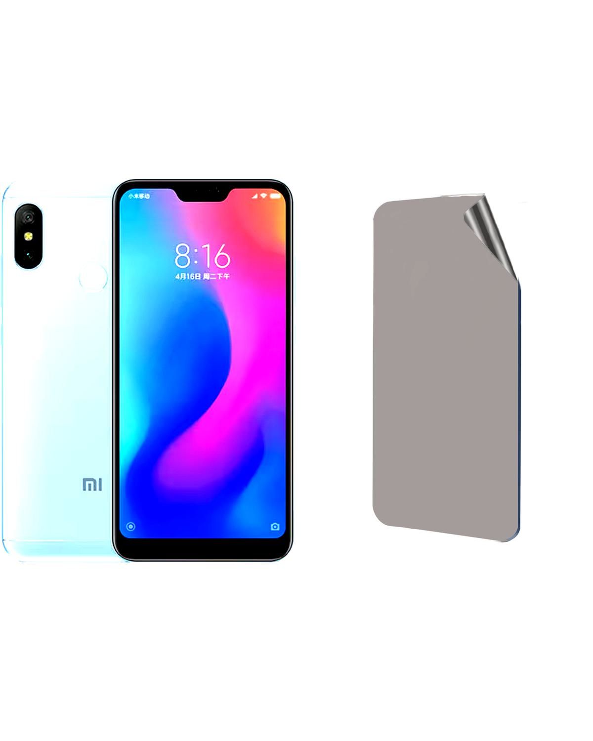 Xiaomi Redmi 6 Pro 2020 Uyumlu Hayalet Ekran Kırılmaz Cam Ekran Koruyucu Film 8684609382891