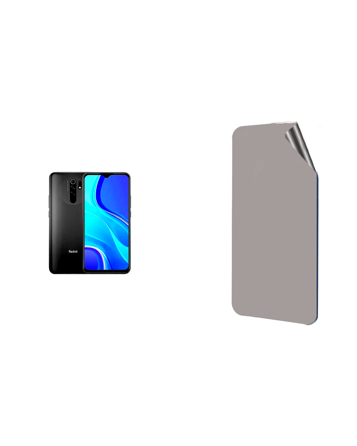 Xiaomi Redmi 9 Prime Uyumlu Hayalet Ekran Kırılmaz Cam Ekran Koruyucu Film 8684609383430