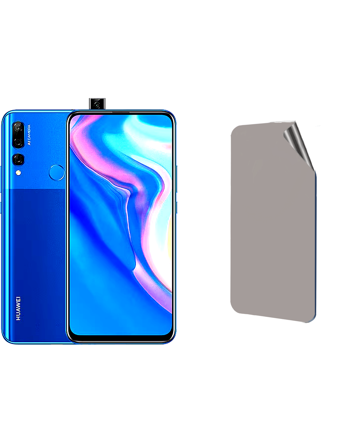 Huawei Y9 2019 Uyumlu Matte Esnek Ekran Kırılmaz Cam Ekran Koruyucu Film 8684609319484