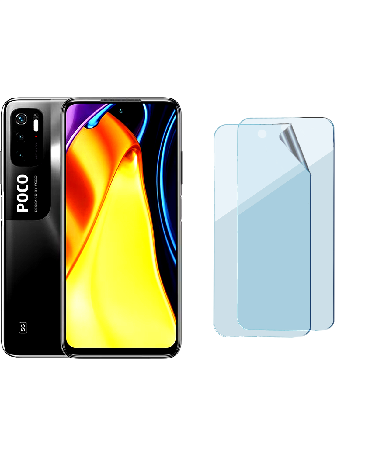 Xiaomi Poco M3 Pro Uyumlu Uv Nano Esnek Kırılmaz Cam Ekran Koruyucu Film 8684609261448