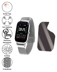 Reebok Smart Watch Relay 2.0 Saat Uyumlu Matte Esnek Ekran K r lmaz Cam Ekran Koruyucu Film 8684609349504