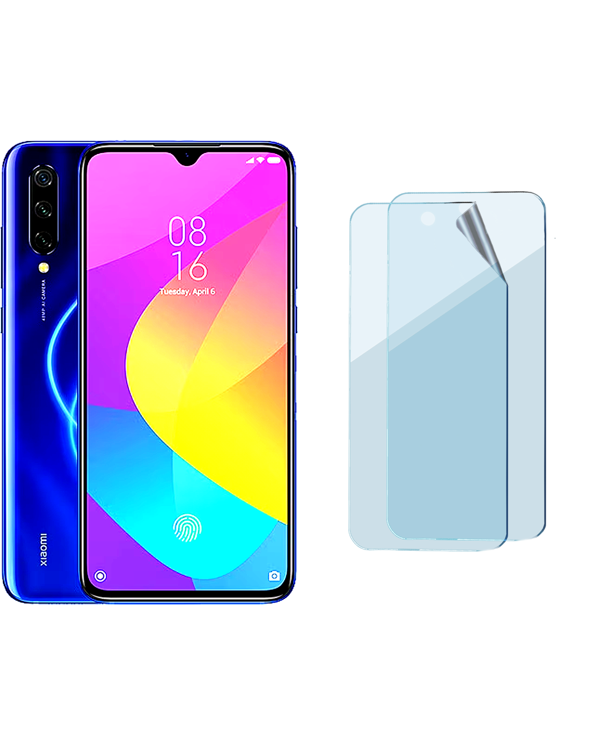 Xiaomi 9 Lite Uyumlu Uv Nano Esnek Kırılmaz Cam Ekran Koruyucu Film 8684609261554