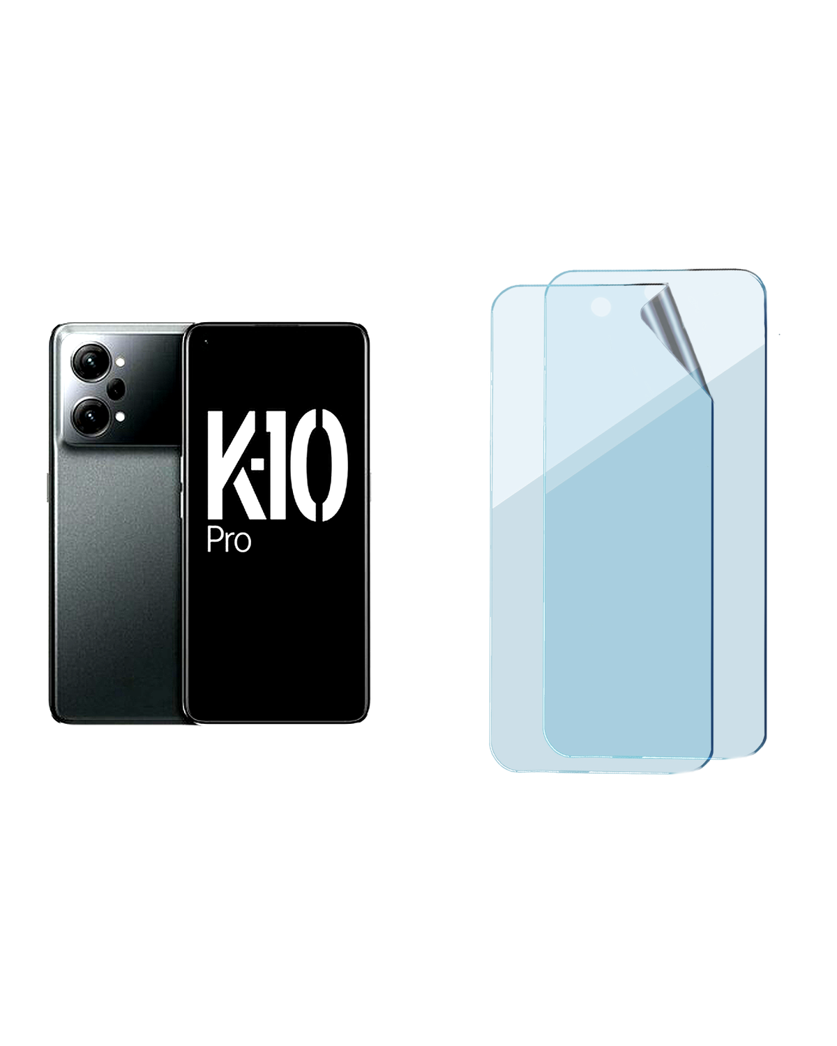 Oppo K10 Pro Uyumlu Hydrojel Esnek Kırılmaz Cam Ekran Koruyucu Film 8684609184532