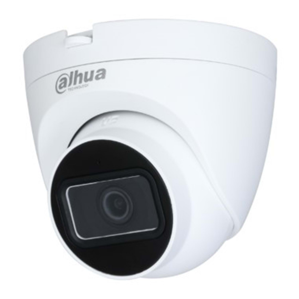 Dahua Ipc-Hdw1230T-As-0280B-S4  2Mpix, 2,8Mm Lens, H265+, 30Mt Gece Görüşü, Starlight Ip67, Mikrofonlu, Poe Dome Ip Kamera