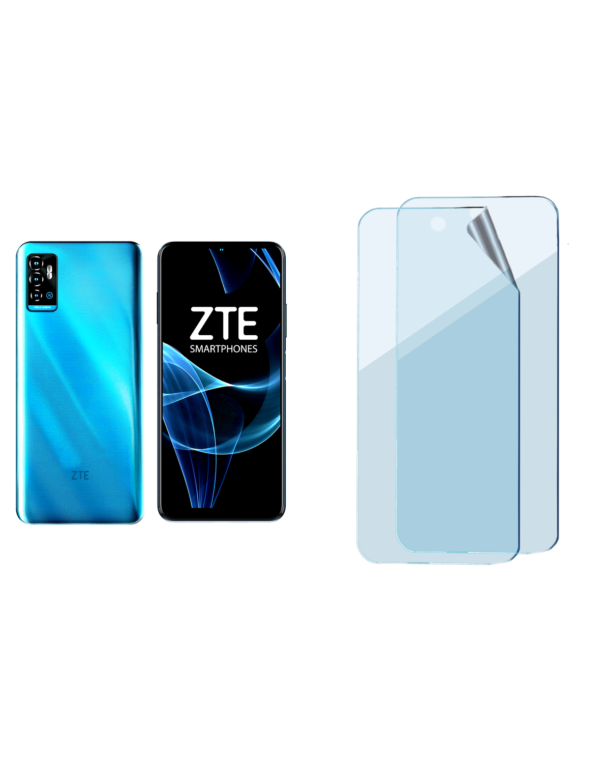 Zte Blade A71 Uyumlu Hydrojel Esnek Kırılmaz Cam Ekran Koruyucu Film 8684609204889