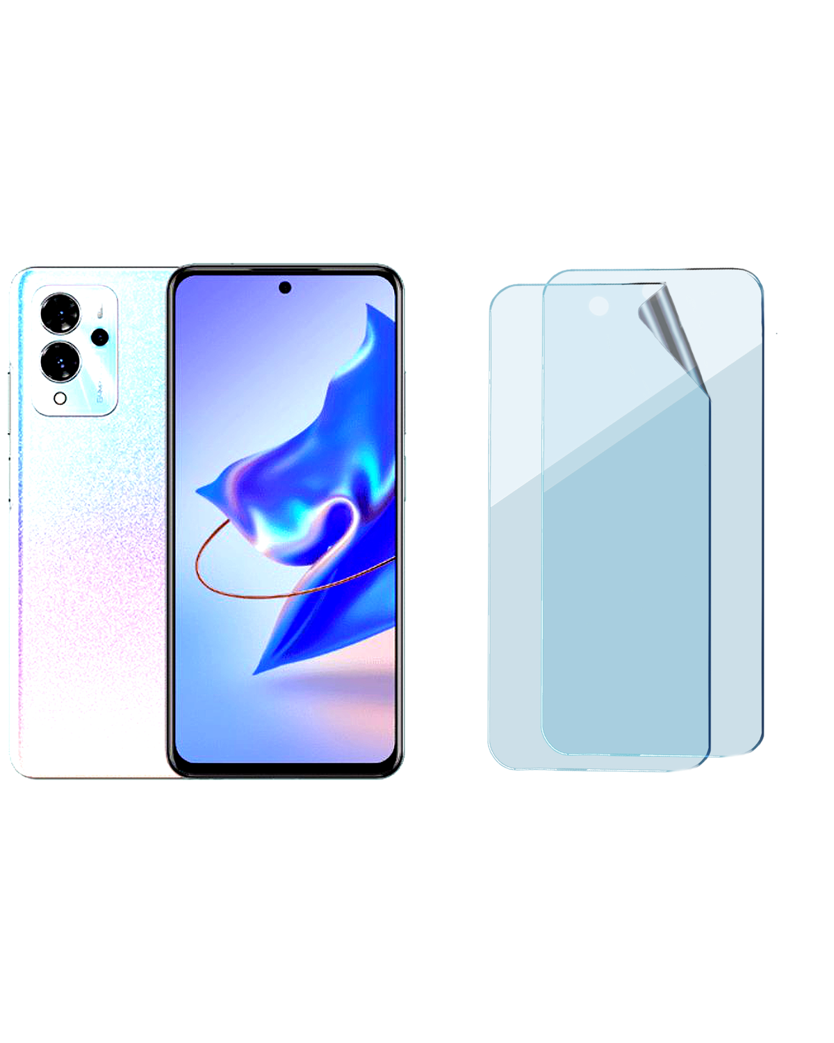 Zte Blade V40 Pro Uyumlu Hydrojel Esnek Kırılmaz Cam Ekran Koruyucu Film 8684609205213