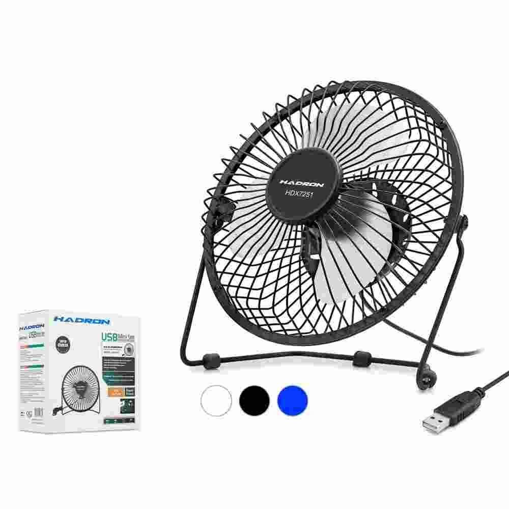 Hadron Hdx7251 Usb Büyük Metal Fan 18*18cm Soğutucu Vantilatör Hdx7251