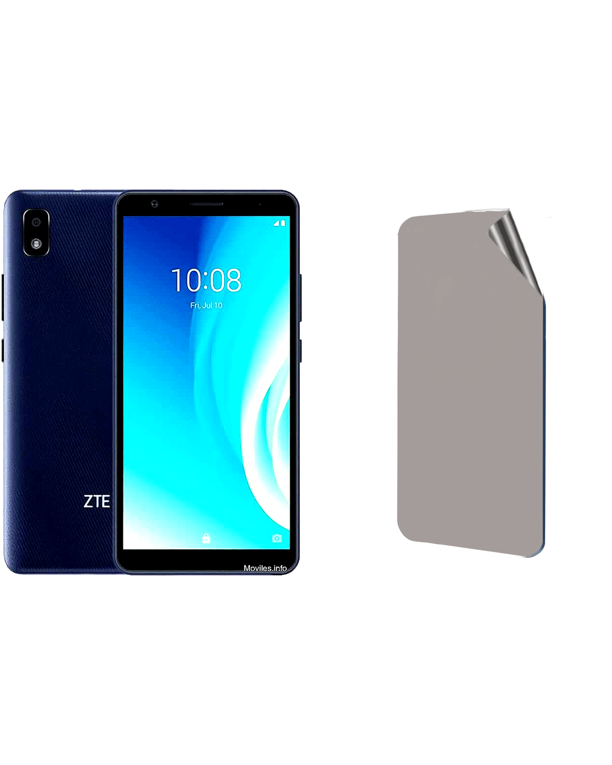 Zte L210 Uyumlu Matte Esnek Ekran Kırılmaz Cam Ekran Koruyucu Film 8684609300413