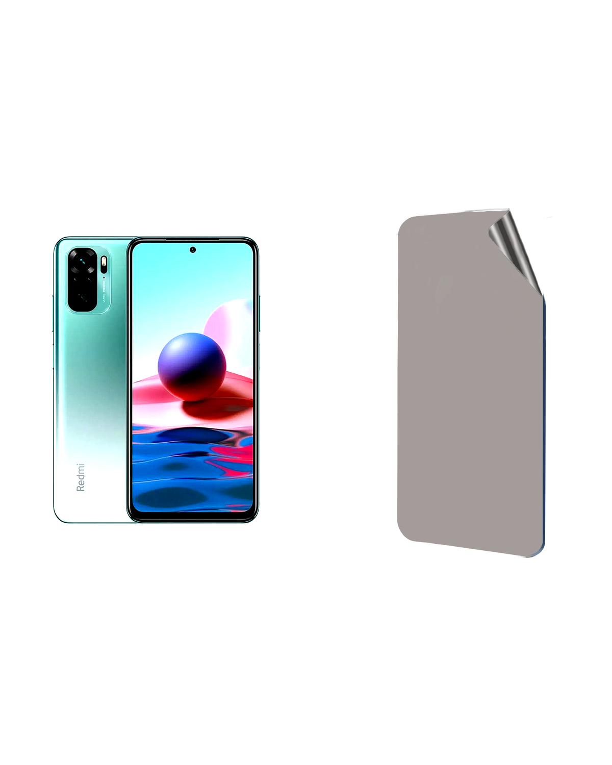 Xiaomi Redmi Note 10 Uyumlu Hayalet Ekran Kırılmaz Cam Ekran Koruyucu Film 8684609384413