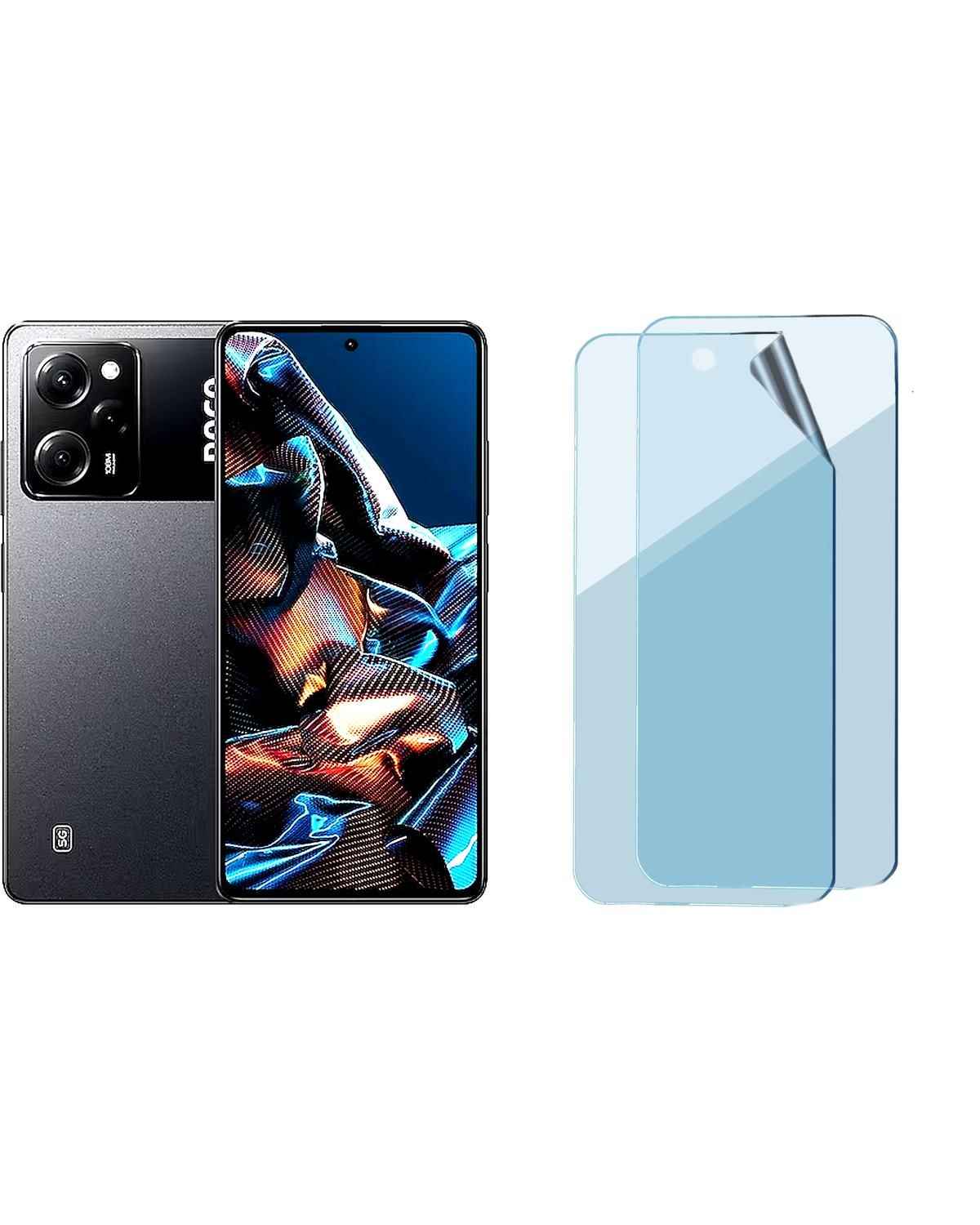 Xiaomi Poco X5 Pro Uyumlu Uv Nano Esnek Kırılmaz Cam Ekran Koruyucu Film 8684609262544