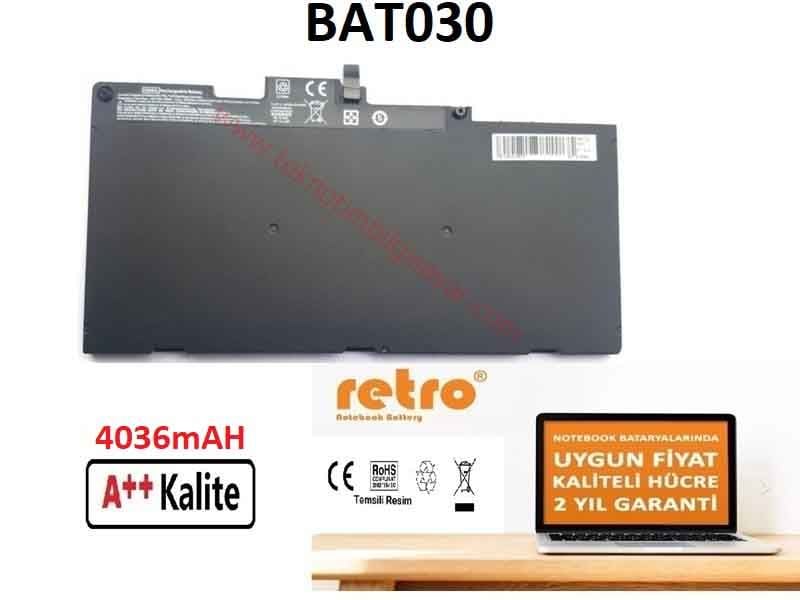 Hp Elitebook 850 G3 Batarya Pil, Cs03xl