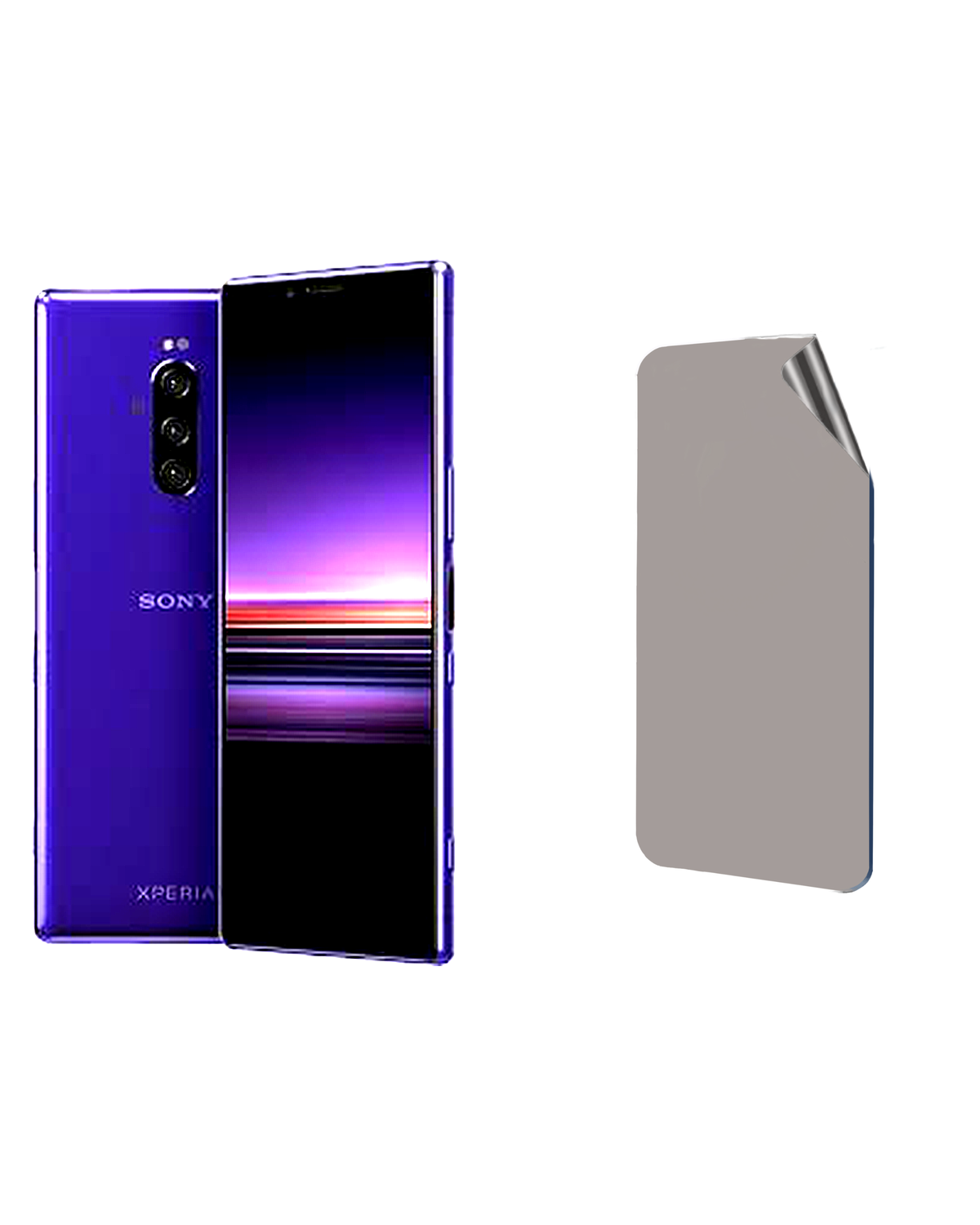 Sony Xperia 2 Uyumlu Hayalet Ekran Kırılmaz Cam Ekran Koruyucu Film 8684609365498