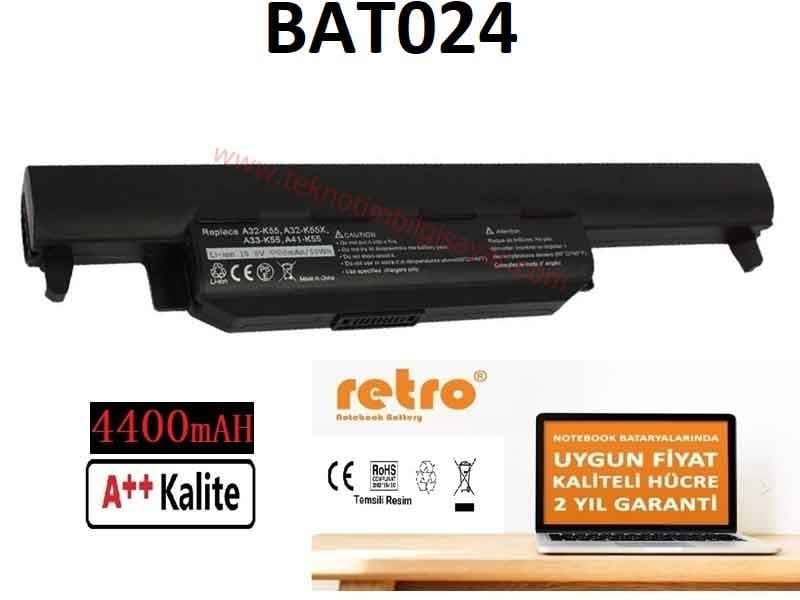 Asus A45 Batarya, Pil