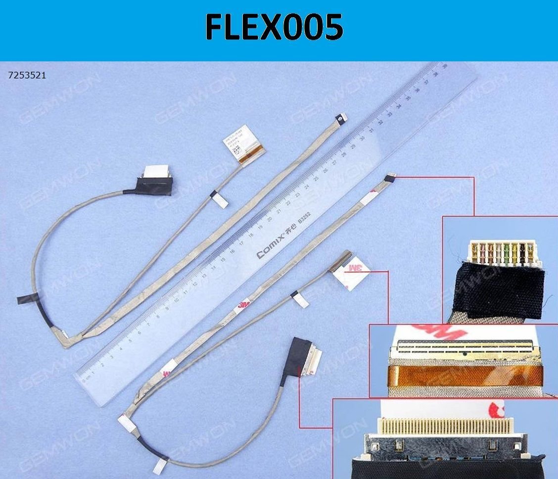 Dell Dc02001si00 Lcd Ekran Panel Led Data Flex Kablo