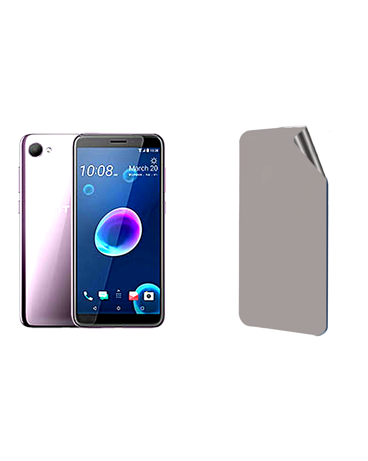 Htc Desire 12 Uyumlu Matte Esnek Ekran Kırılmaz Cam Ekran Koruyucu Film 8684609300949