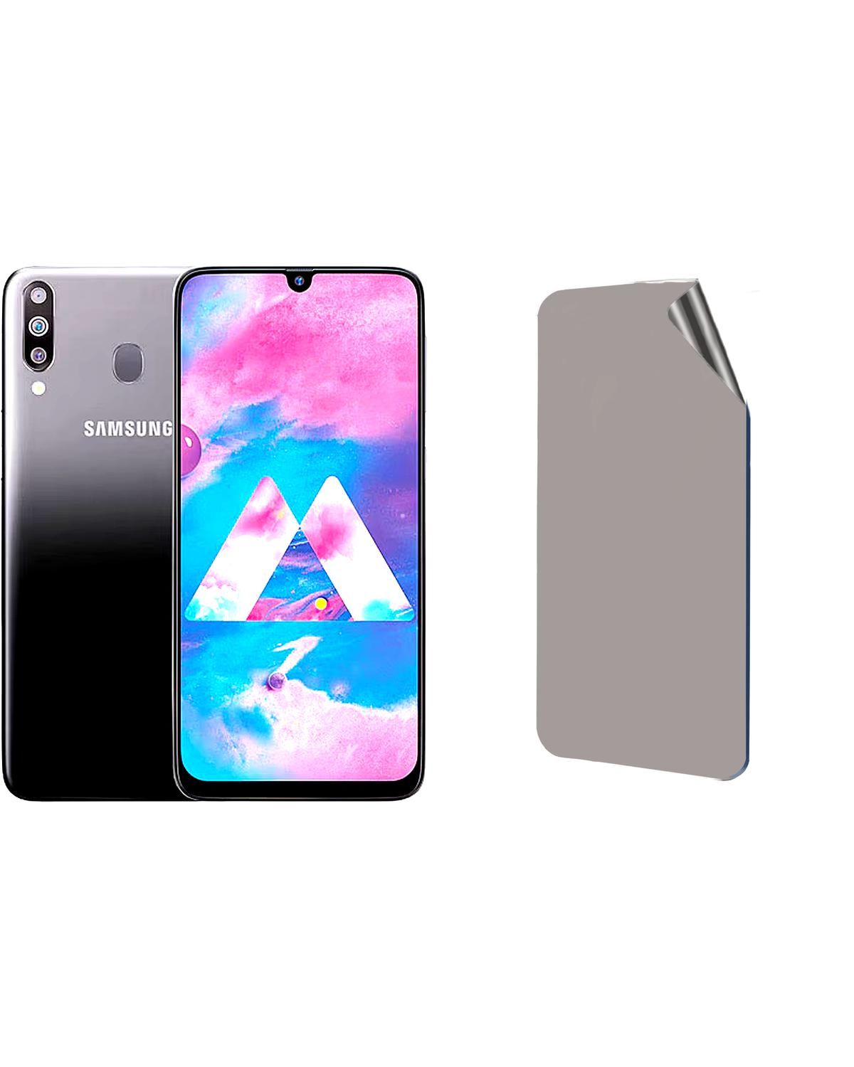 Samsung Galaxy M30 Uyumlu Hayalet Ekran Kırılmaz Cam Ekran Koruyucu Film 8684609374957