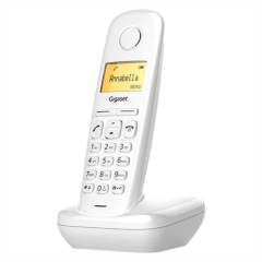 Gigaset A170, Dect Telefon, Beyaz, 18 Saat Konuşma, 200 Saat Bekleme, 50 Kişilik Rehber