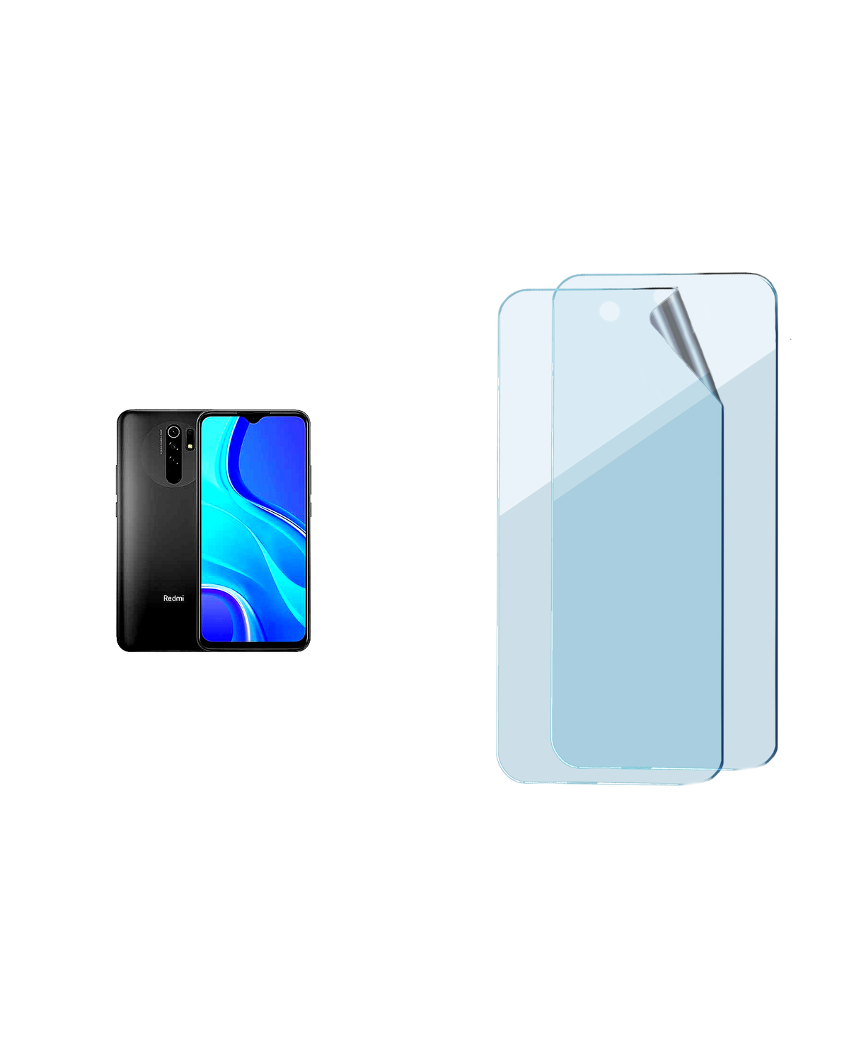 Xiaomi Redmi 9 Prime Uyumlu Uv Nano Esnek Kırılmaz Cam Ekran Koruyucu Film 8684609263633