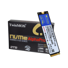 Twinmos Nvme2Tb2280Ap, Alphapro, 2Tb, 3600-3250Mb/S, Gen3, Nvme Pcıe M.2, Ssd, Tlc, 3Dnand