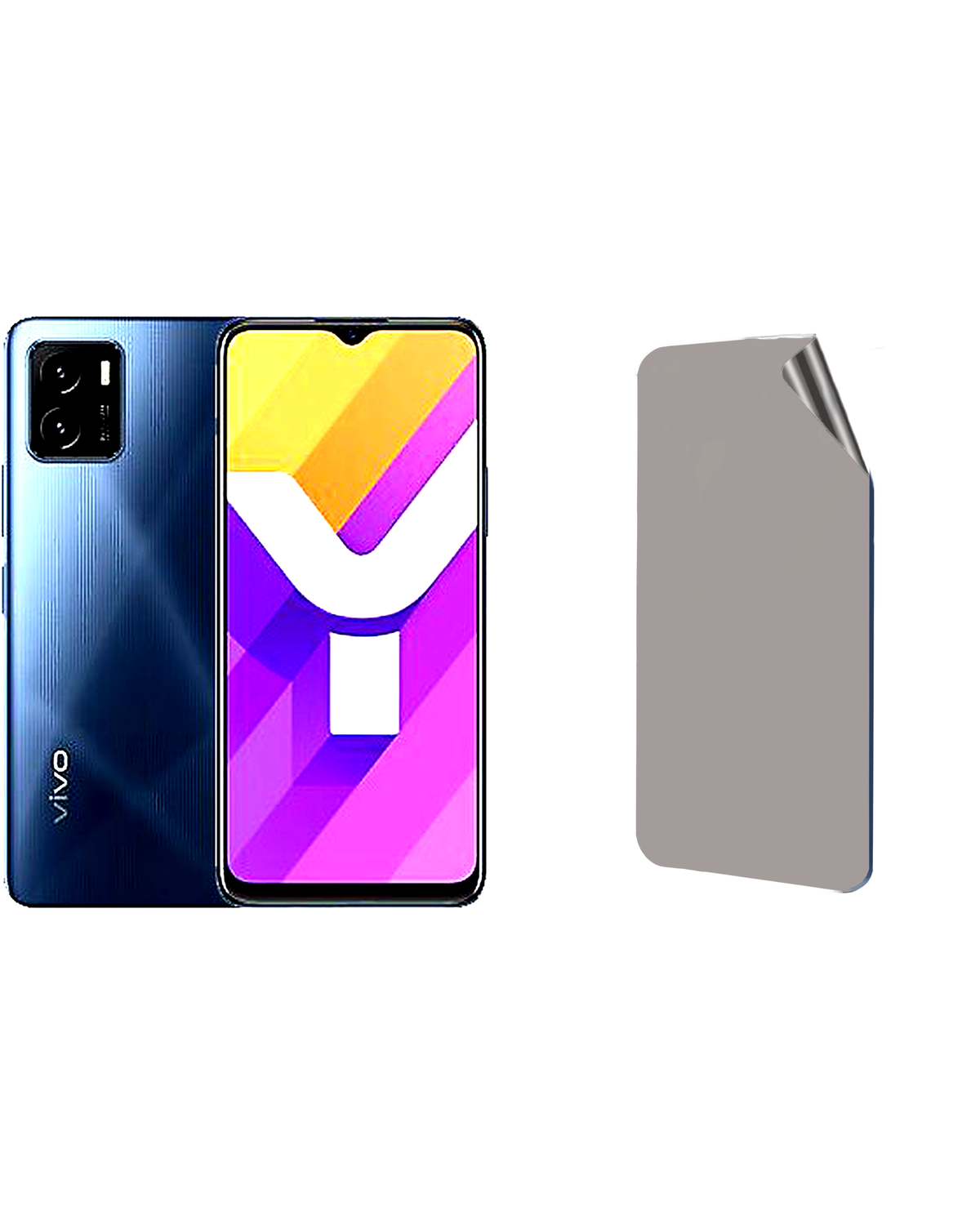 Vivo Y15A Uyumlu Matte Esnek Ekran Kırılmaz Cam Ekran Koruyucu Film 8684609331691