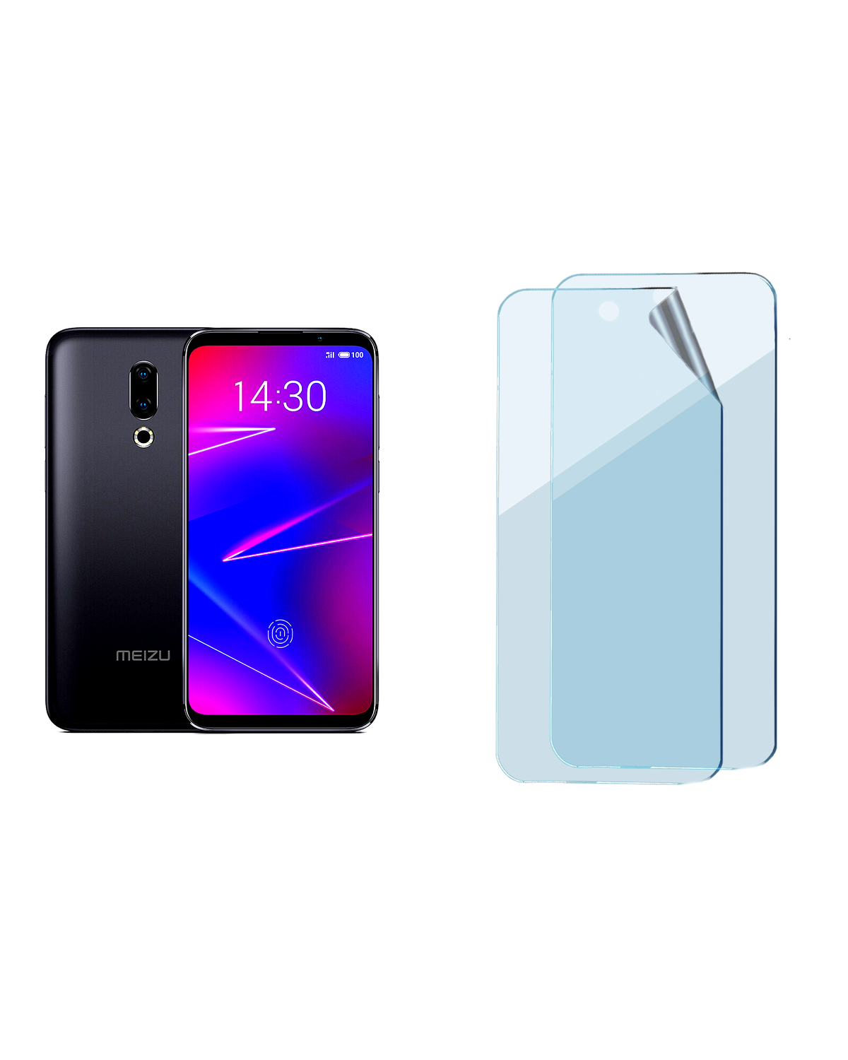 Meizu 16X Uyumlu Uv Nano Esnek Kırılmaz Cam Ekran Koruyucu Film 8684609237863