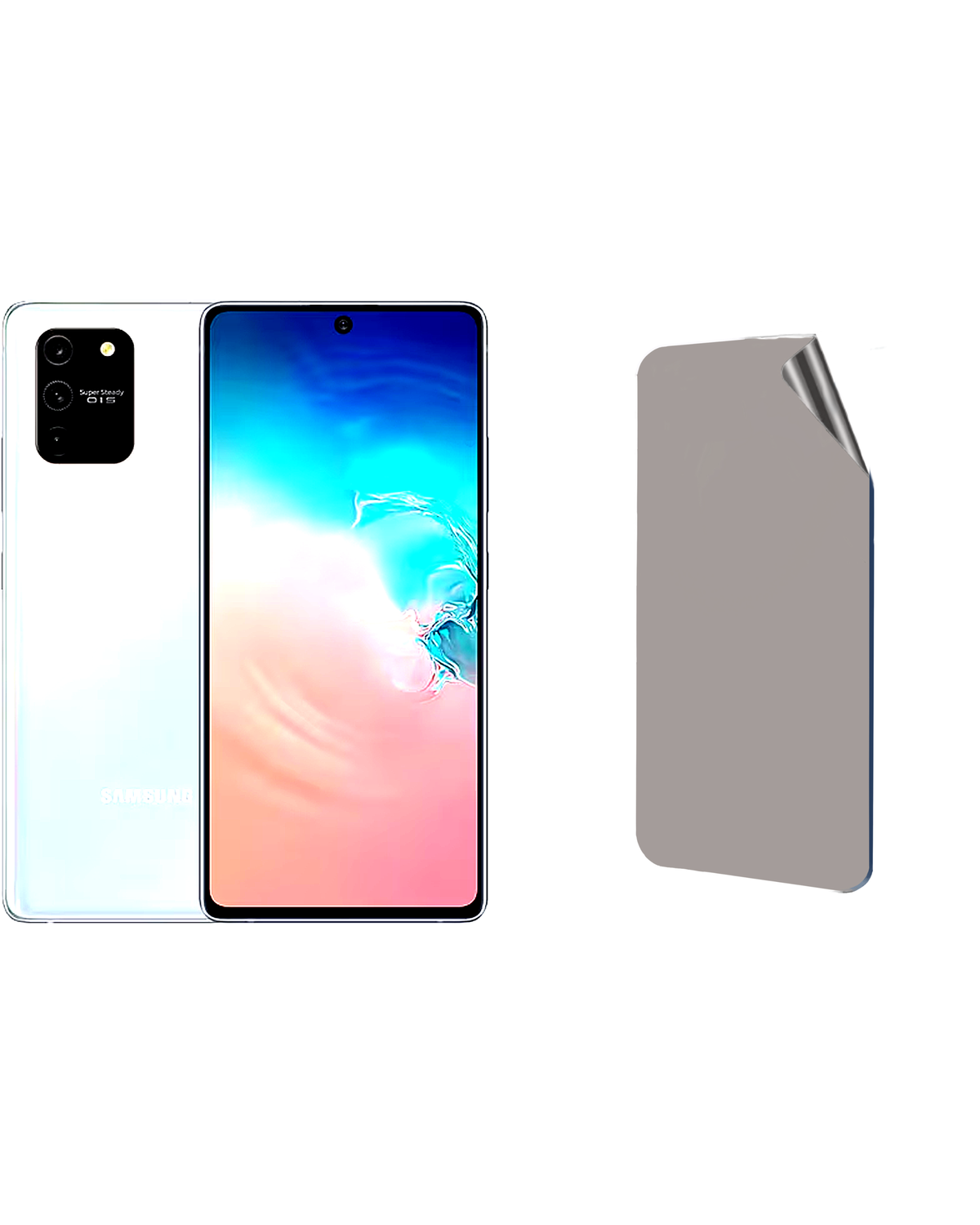 Samsung Galaxy S10 Lite Uyumlu Hayalet Ekran Kırılmaz Cam Ekran Koruyucu Film 8684609375732