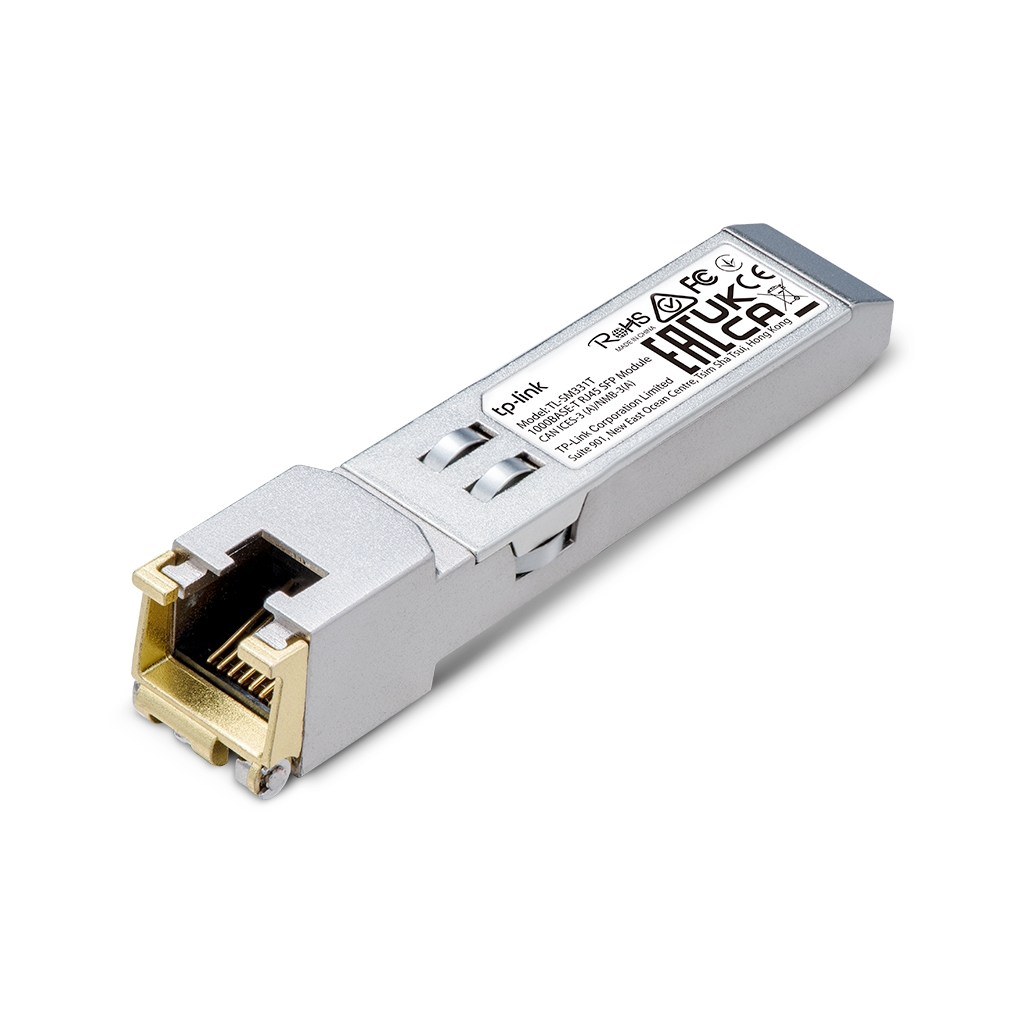 Tp-Link Tl-Sm331t, 1.25gbps, 100m, Rj45, Sfp To Rj45 (1port Gigabit) Modül