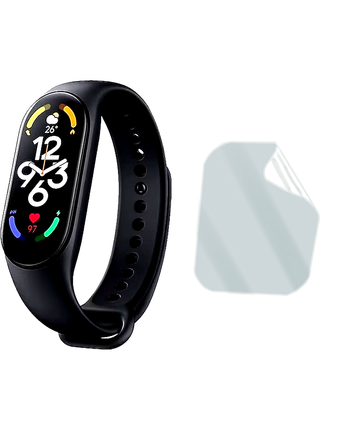 Xiaomi Mi Band 7 Saat Uyumlu Hydrojel Esnek Kırılmaz Cam Ekran Koruyucu Film 8684609227215