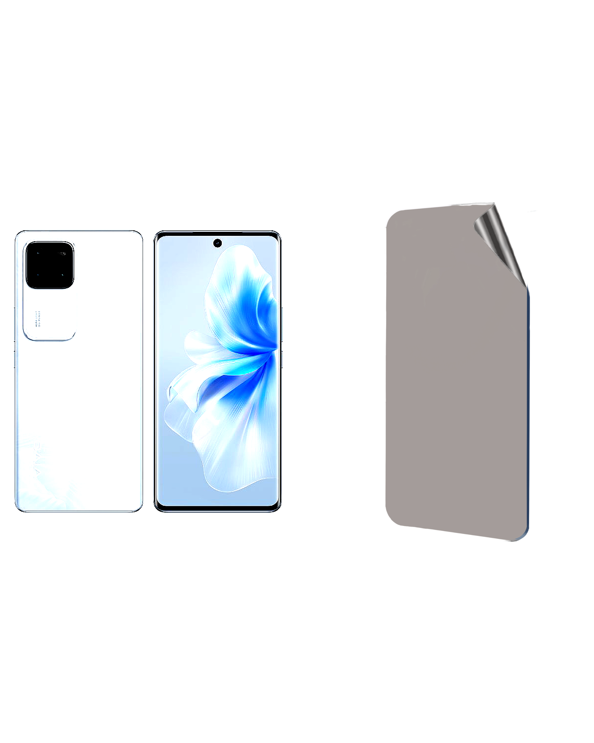 Vivo S18 Uyumlu Matte Esnek Ekran Kırılmaz Cam Ekran Koruyucu Film 8684609332346