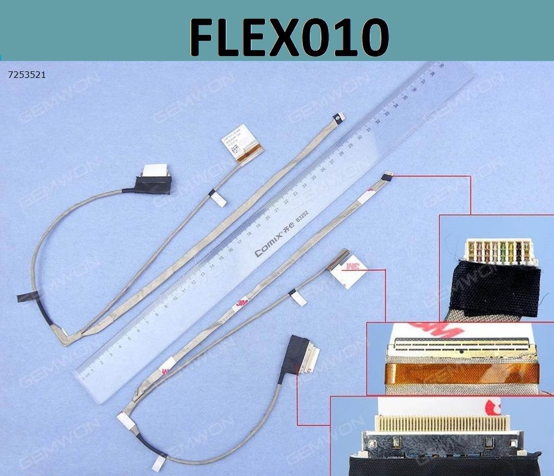 Dell 0dr1kw Lcd Ekran Panel Led Data Flex Kablo Ver.3