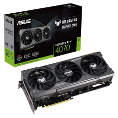 Asus Tuf-Rtx4070-O12G-Gamıng, 12Gb, 192Bit, Gddr6X, 1Xhdmı, 3Xdp Gamıng Ekran Kartı