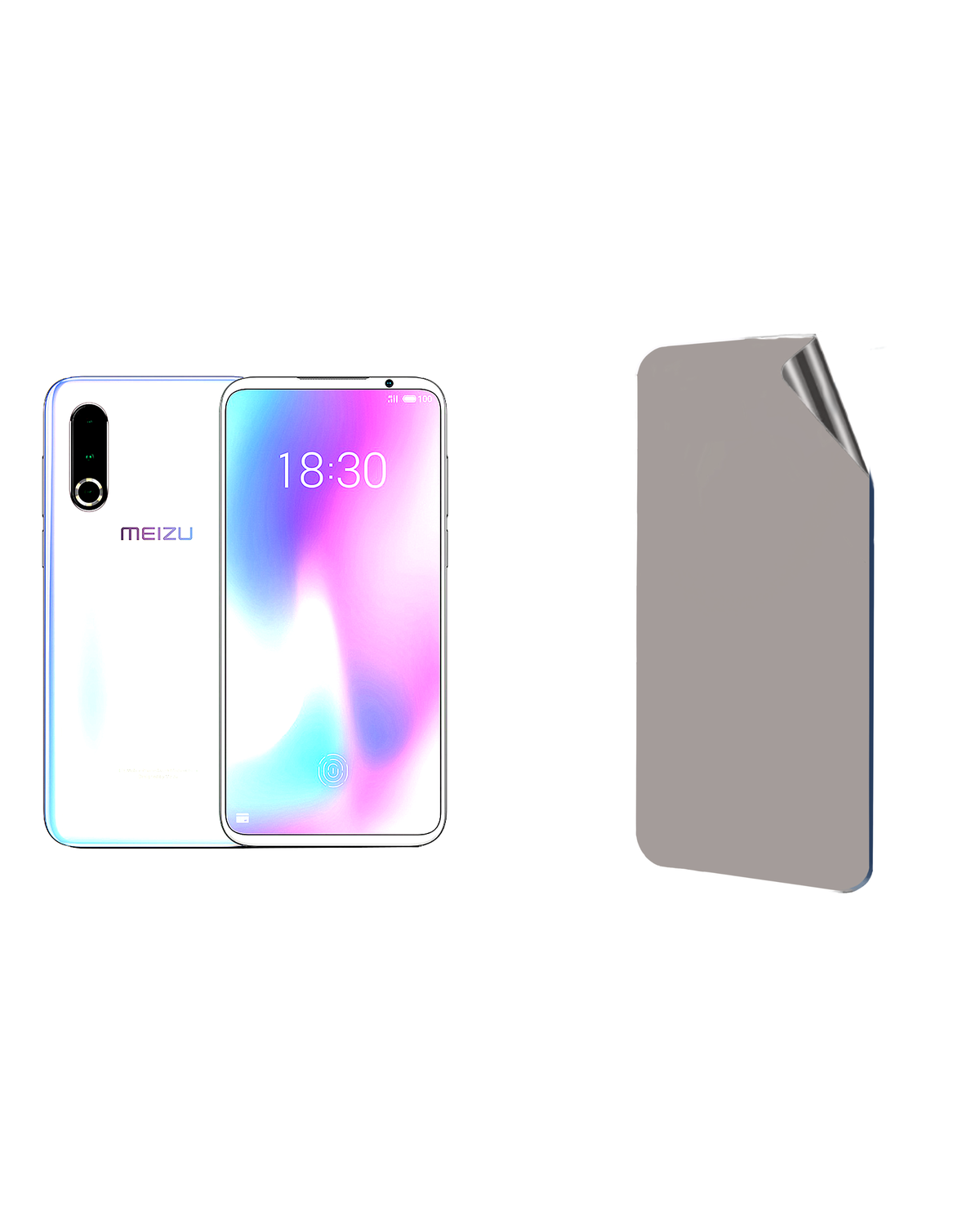 Meizu 16 S Pro Uyumlu Hayalet Ekran Kırılmaz Cam Ekran Koruyucu Film 8684609357820